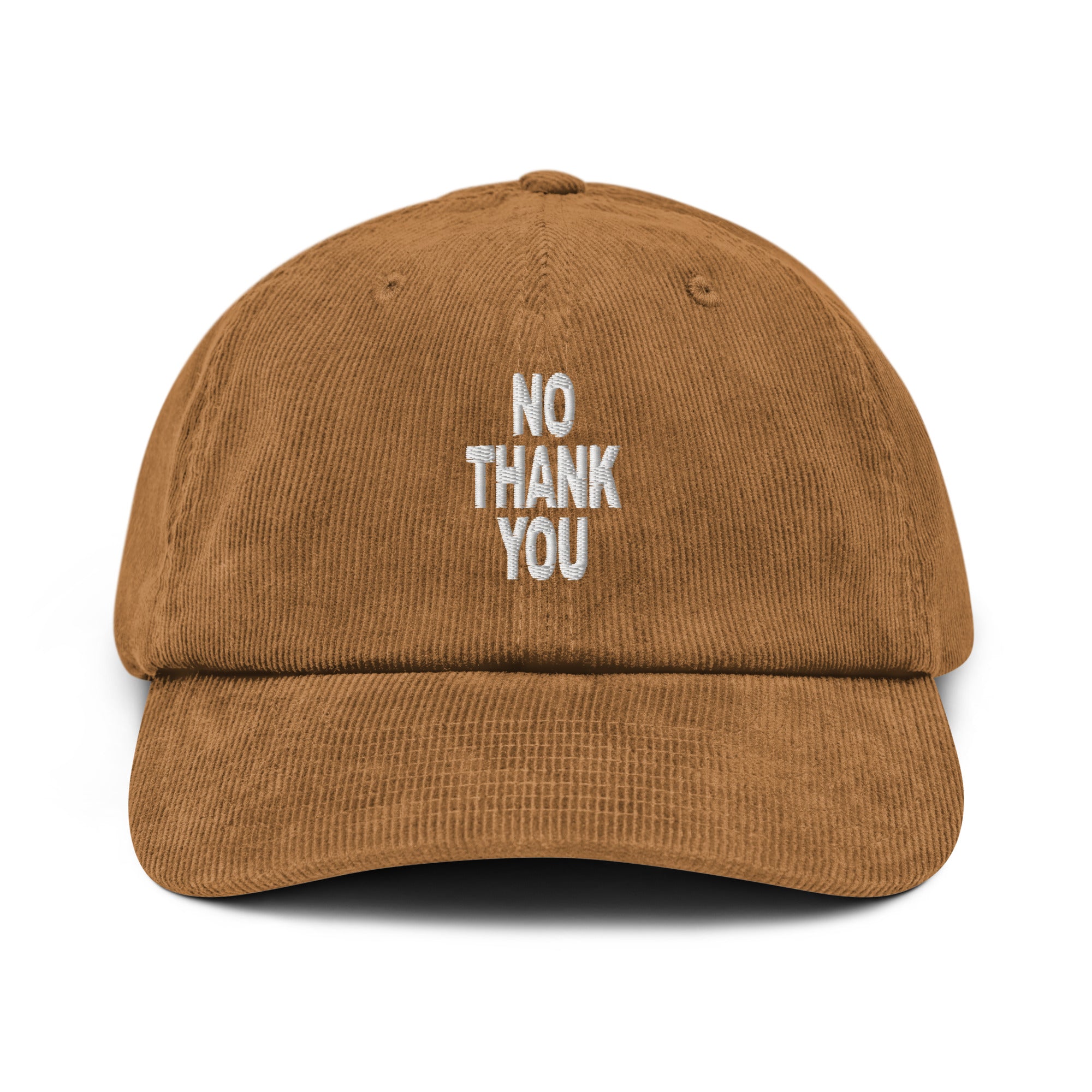 No.thank.you. // Cord-Cap // Stick Front
