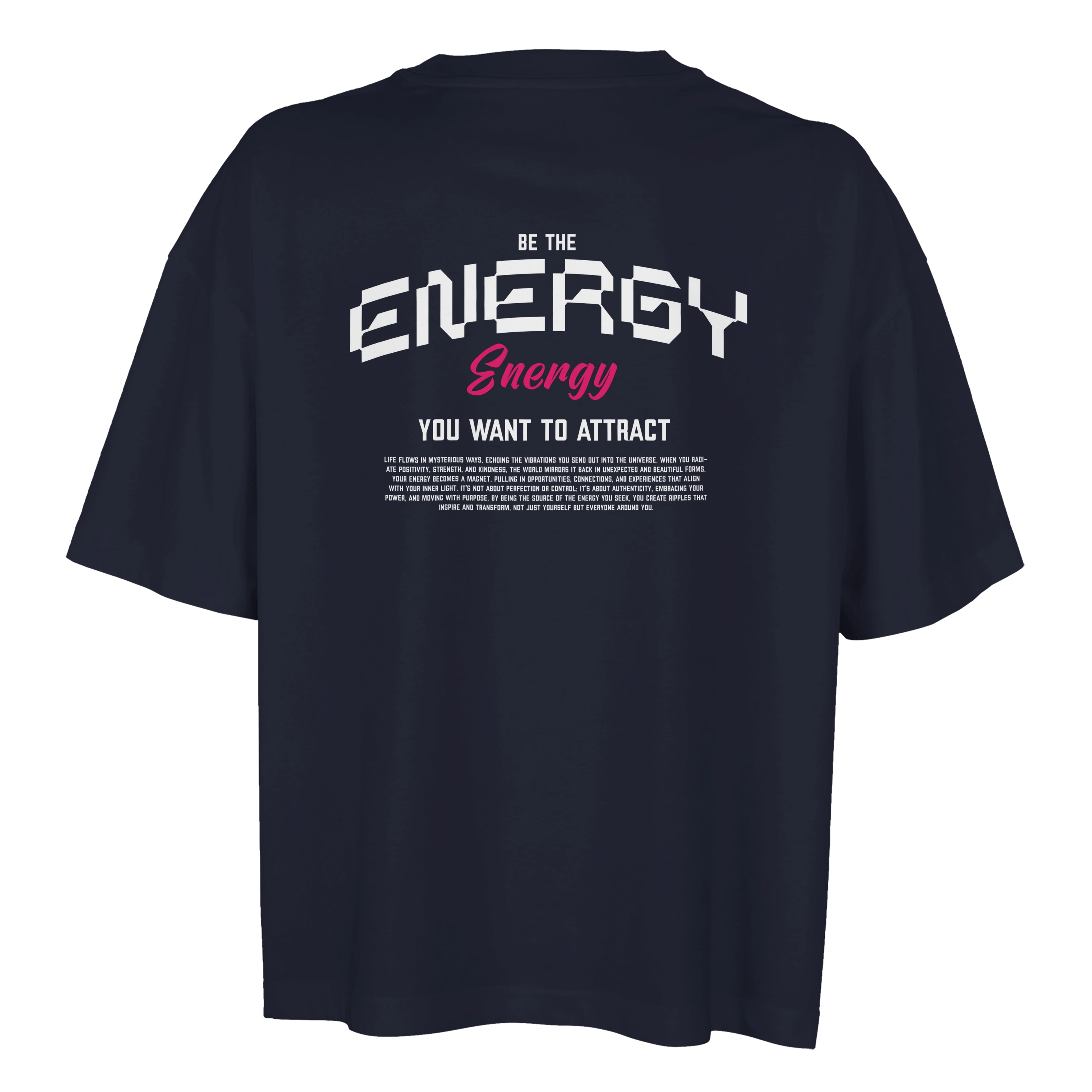 Be.You. // Oversized Fit Women // Print Front + Back