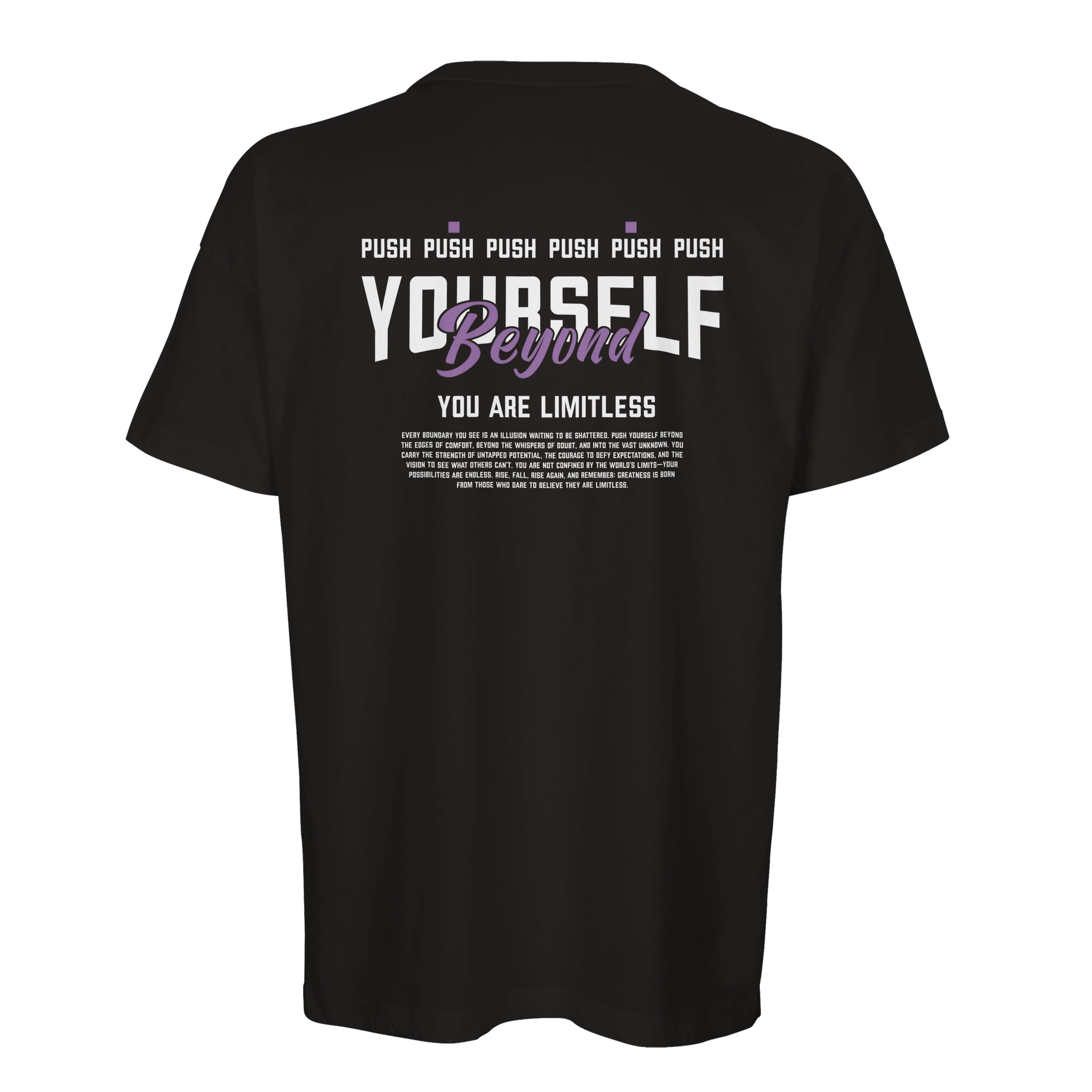 Yourself.Beyond. // Oversized Fit Men // Print Front + Back