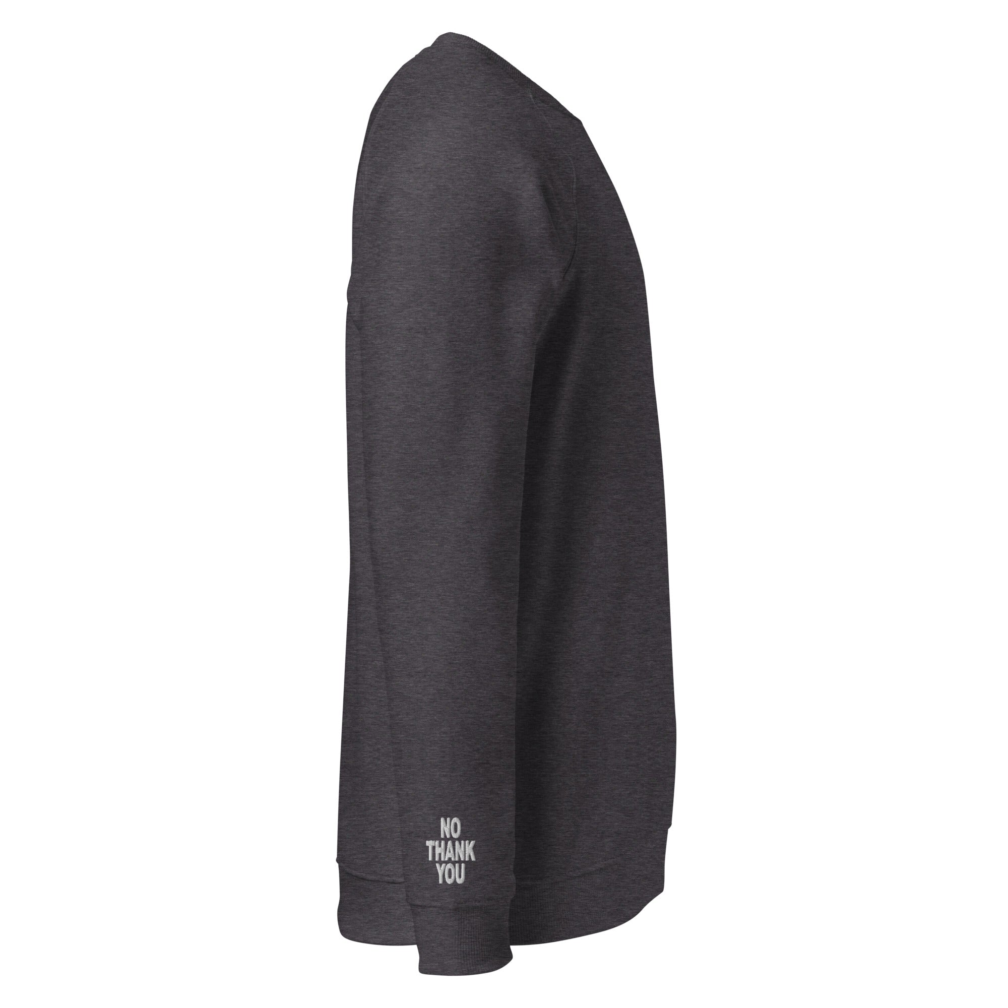 that.sounds.like.a.you.problem. // Unisex Bio-Raglan-Pullover // Stick (Front + Arm)