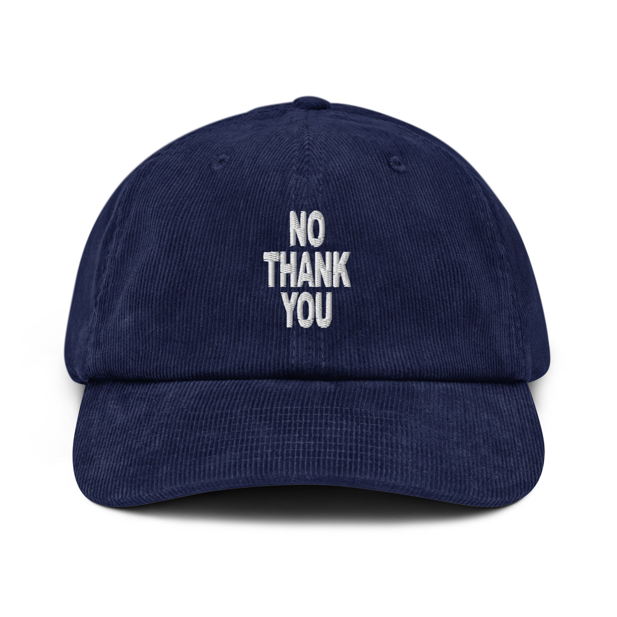 No.thank.you. // Cord-Cap // Stick Front
