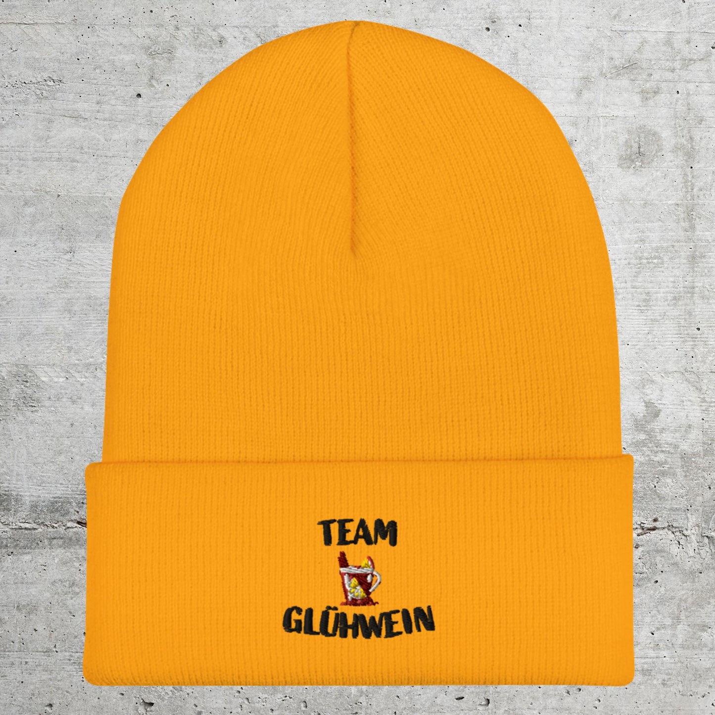 Team.Glühwein // Beanie // Stick // Unisex