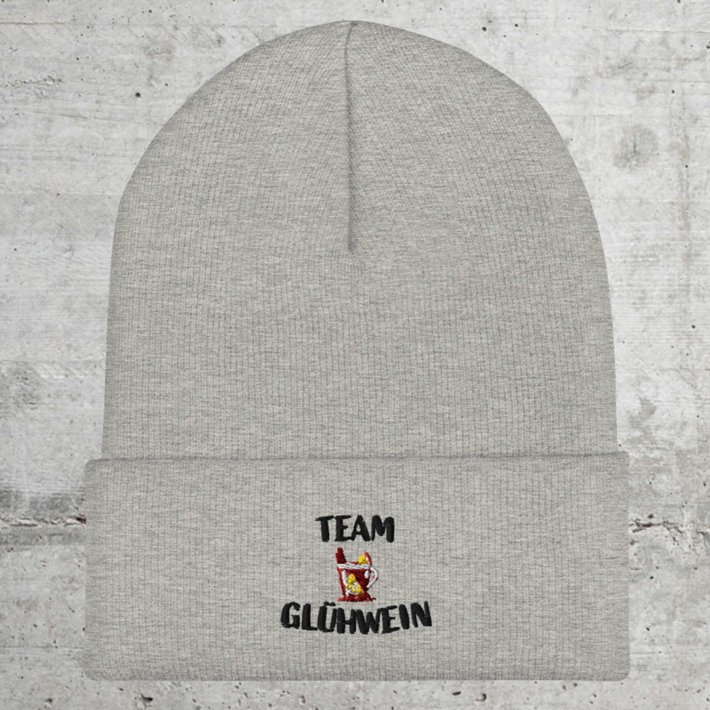 Team.Glühwein // Beanie // Stick // Unisex