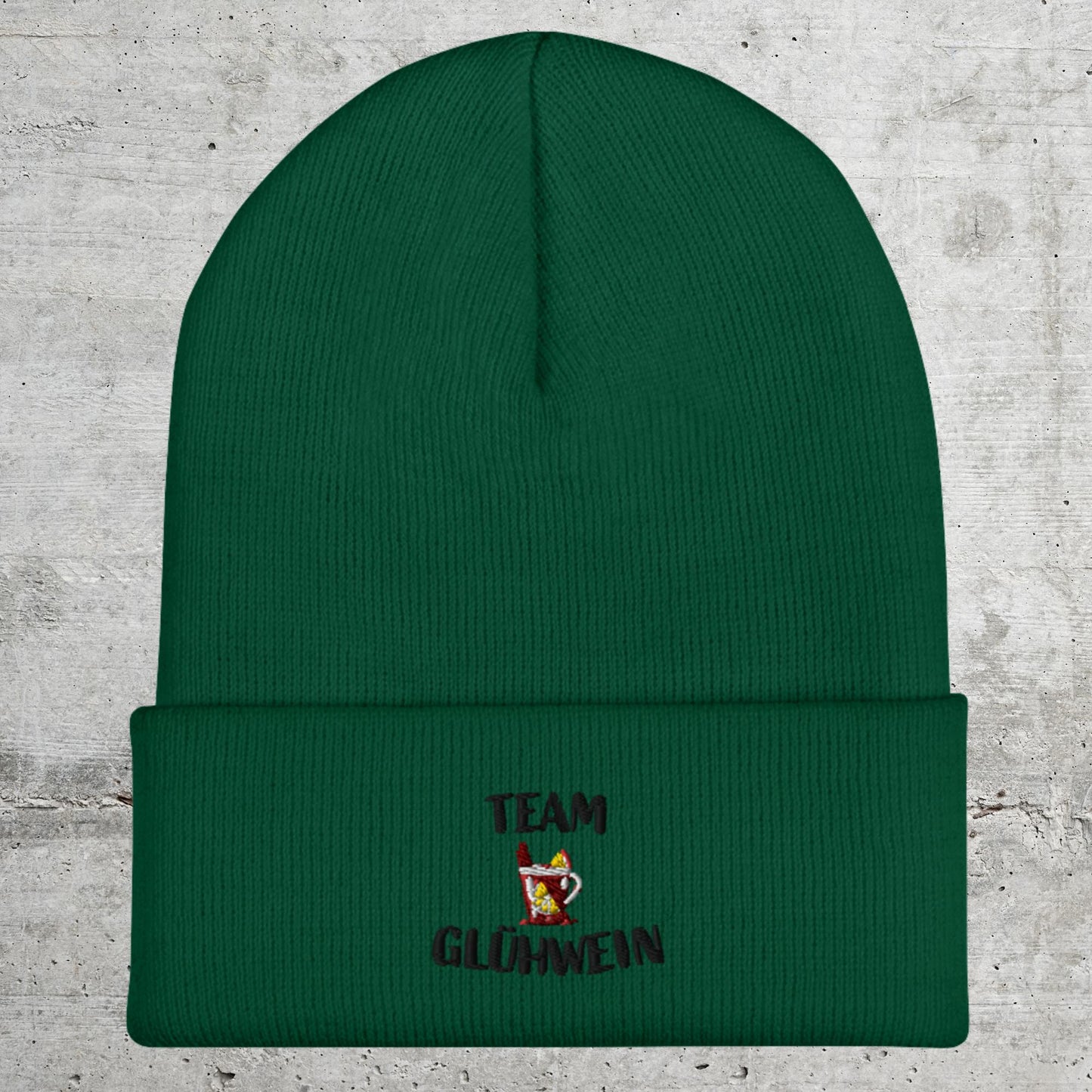 Team.Glühwein // Beanie // Stick // Unisex