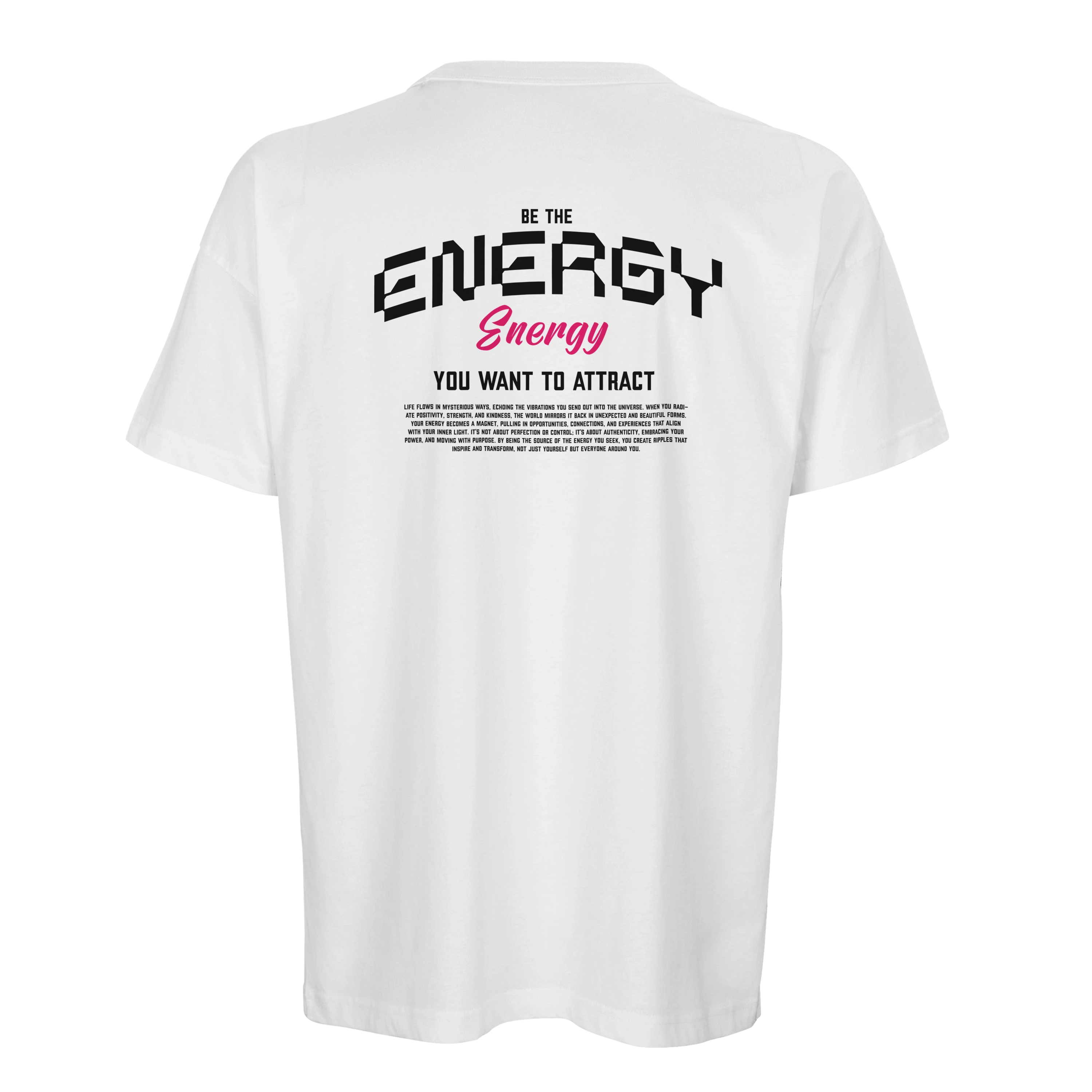 Be.You. // Oversized Fit Men // Print Front + Back