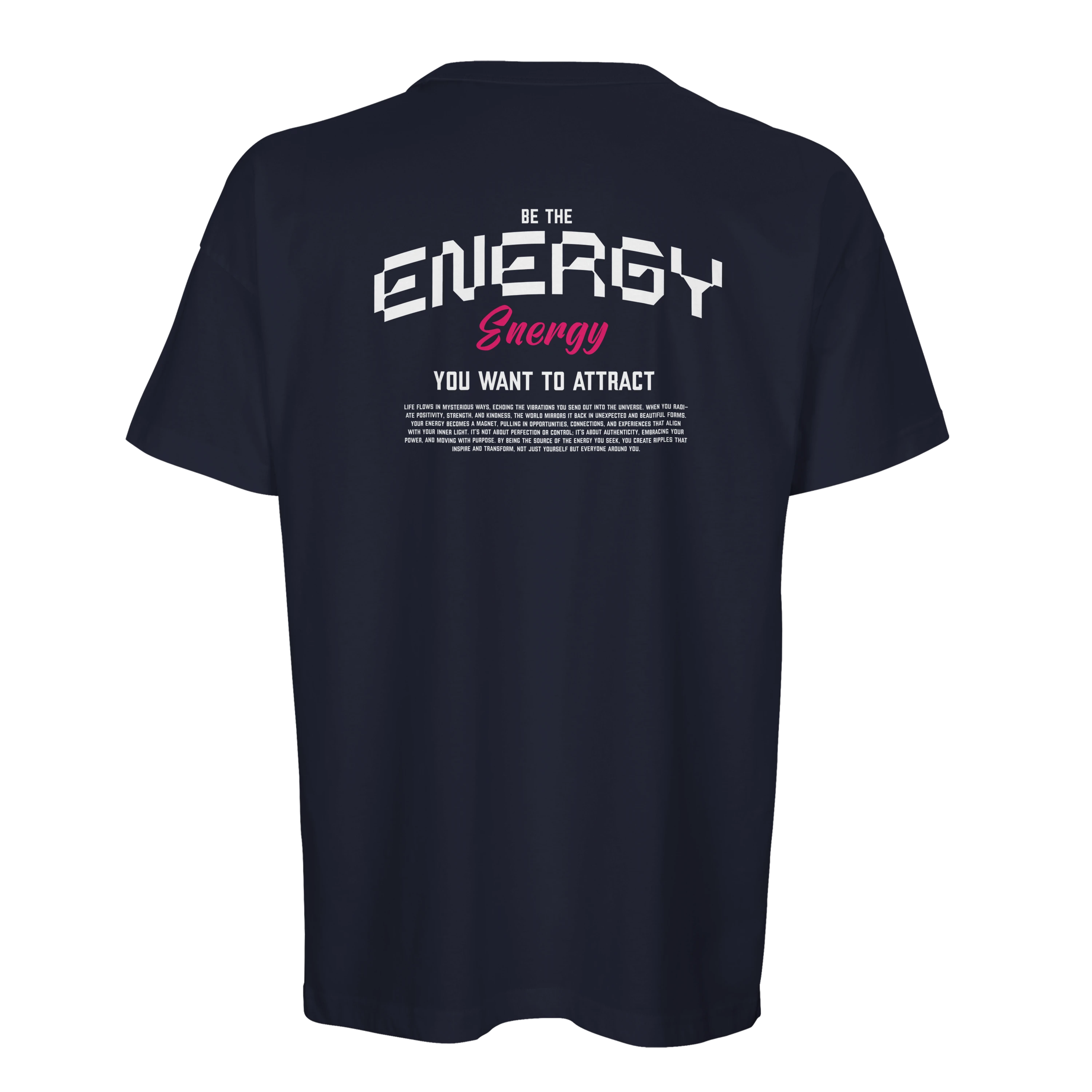 Be.You. // Oversized Fit Men // Print Front + Back