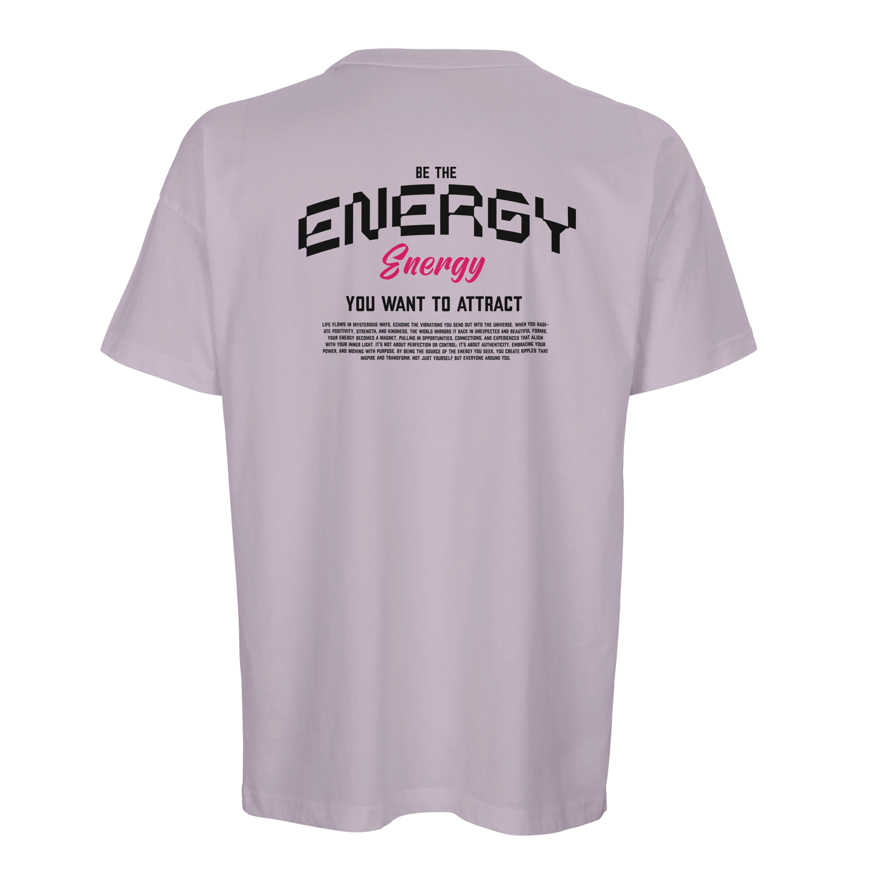 Be.You. // Oversized Fit Men // Print Front + Back