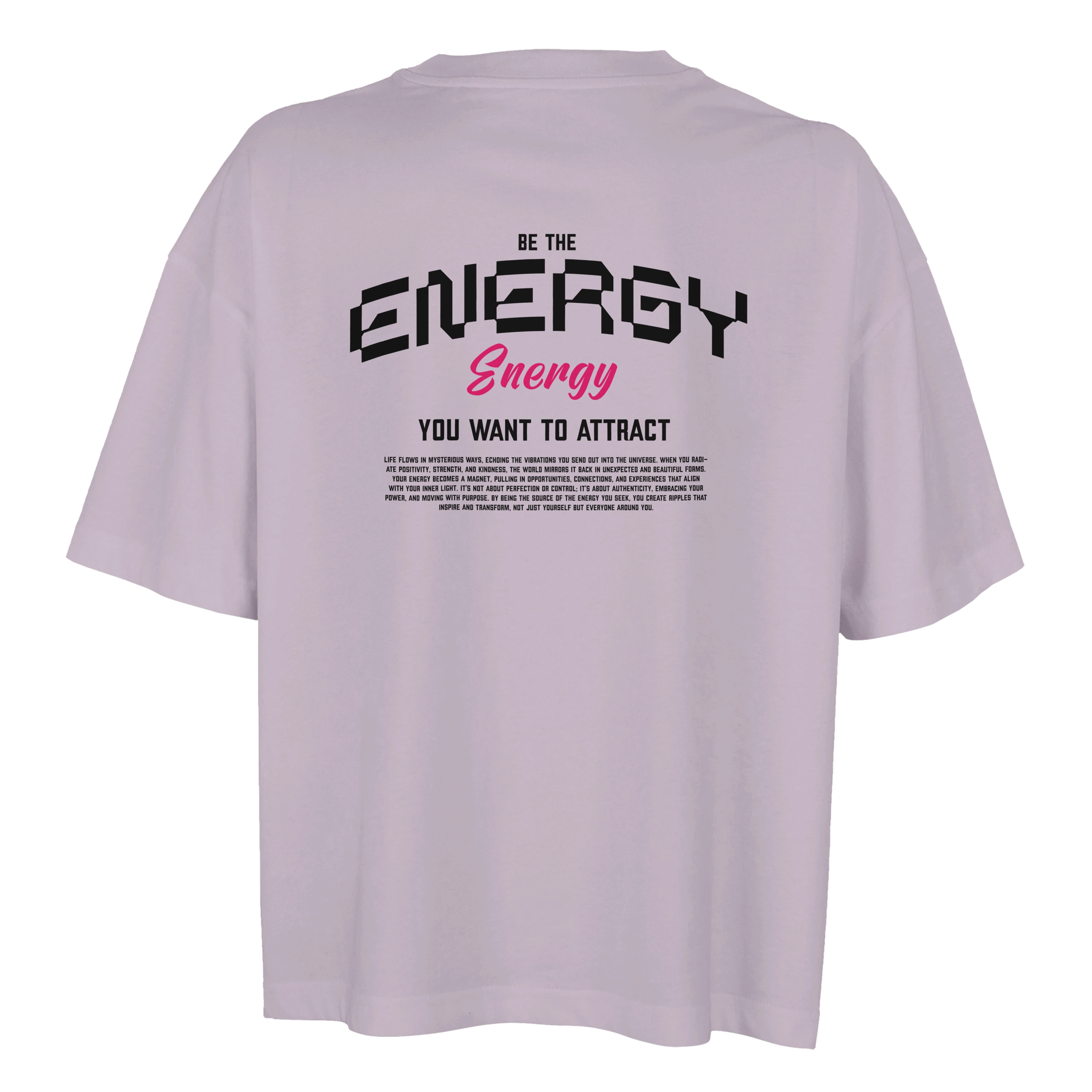 Be.You. // Oversized Fit Women // Print Front + Back