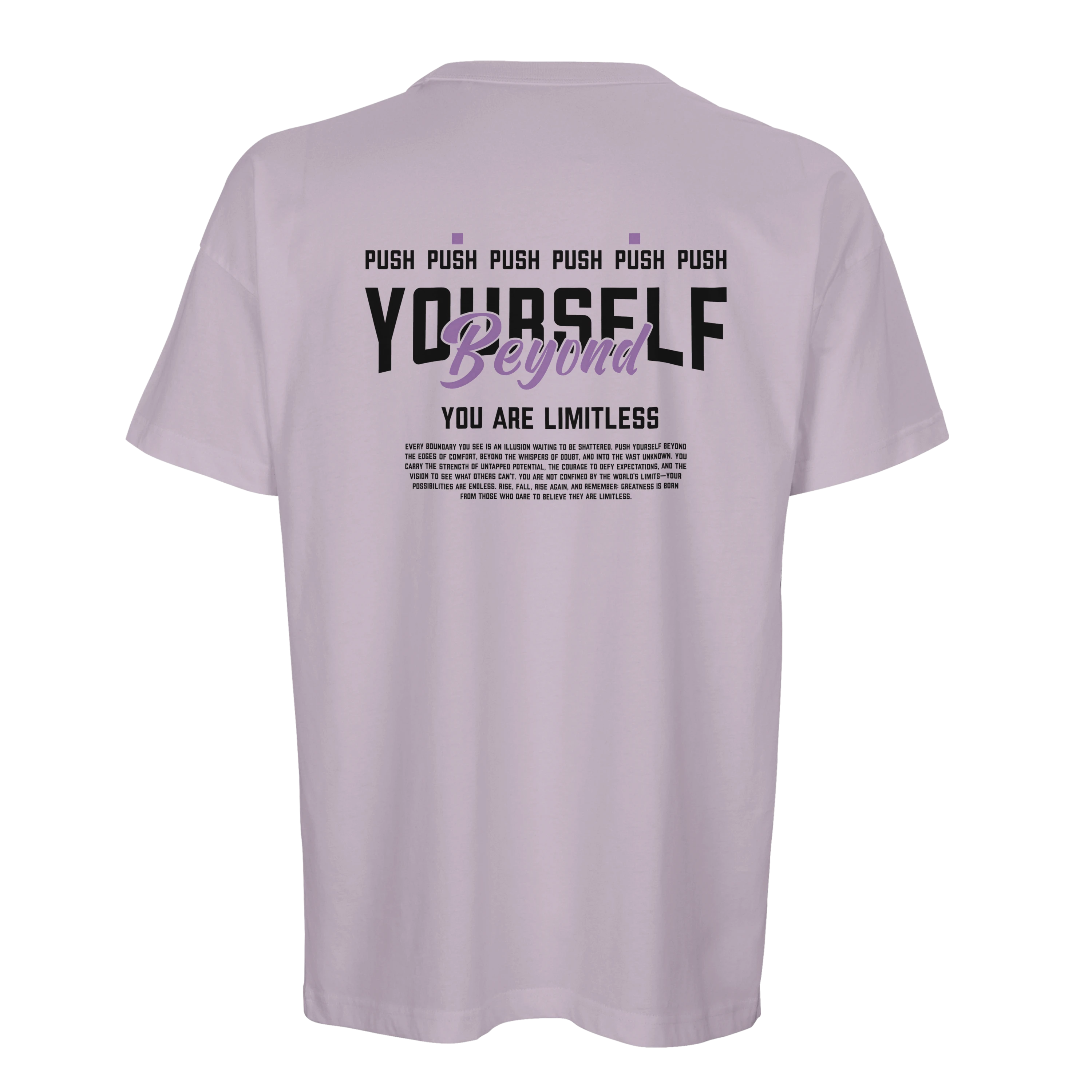 Yourself.Beyond. // Oversized Fit Men // Print Front + Back