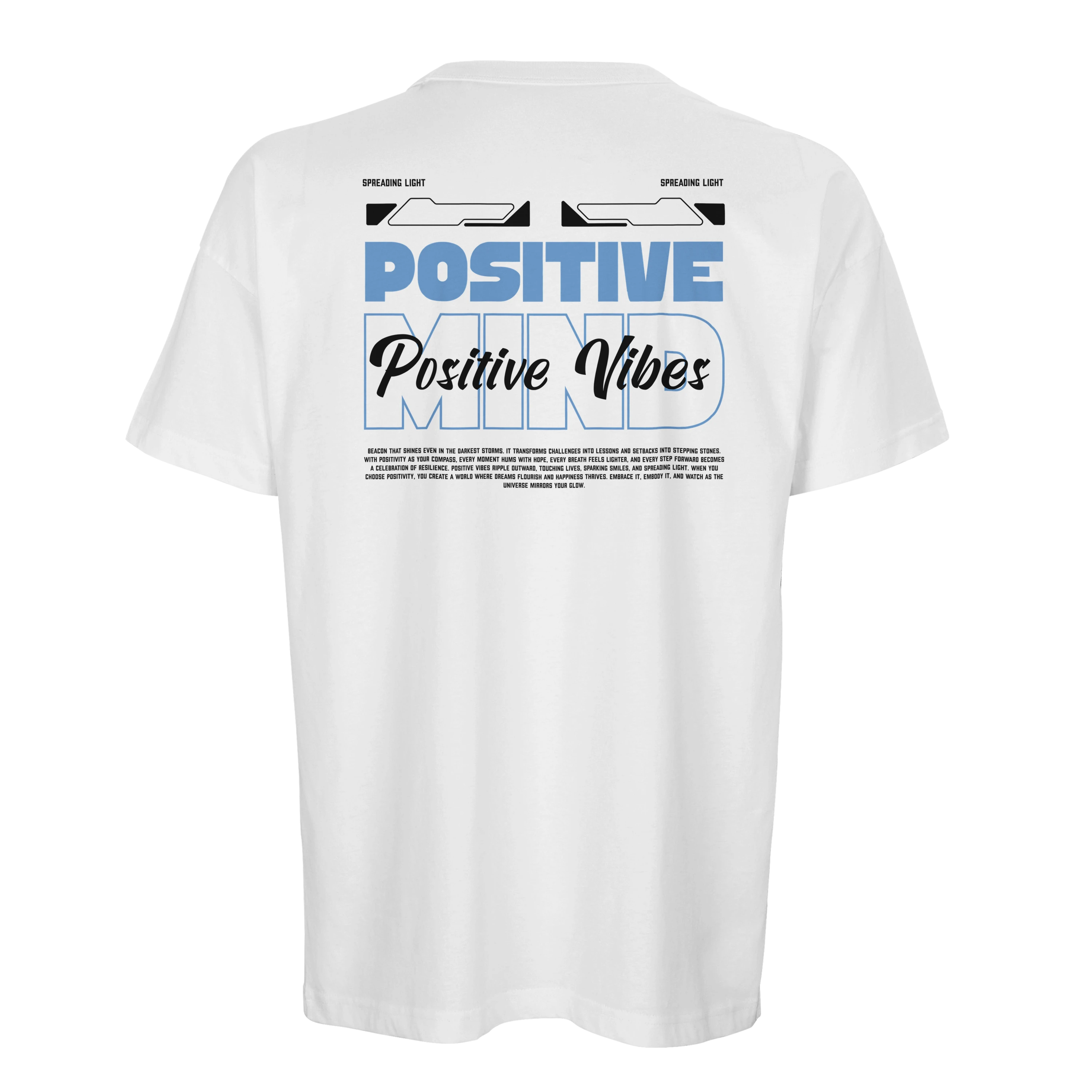 Positive.Mind. // Oversized Fit Men // Print Front + Back