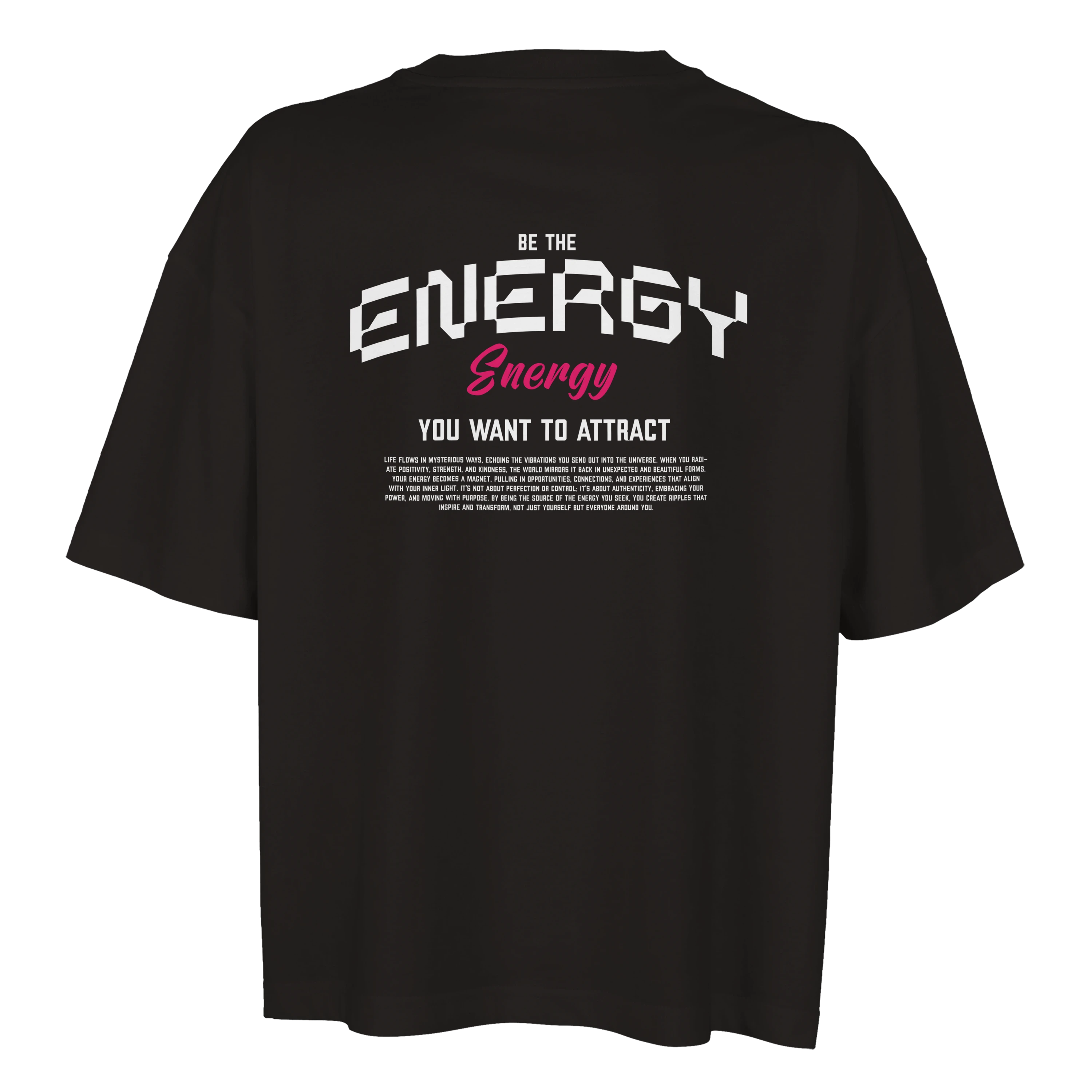 Be.You. // Oversized Fit Women // Print Front + Back