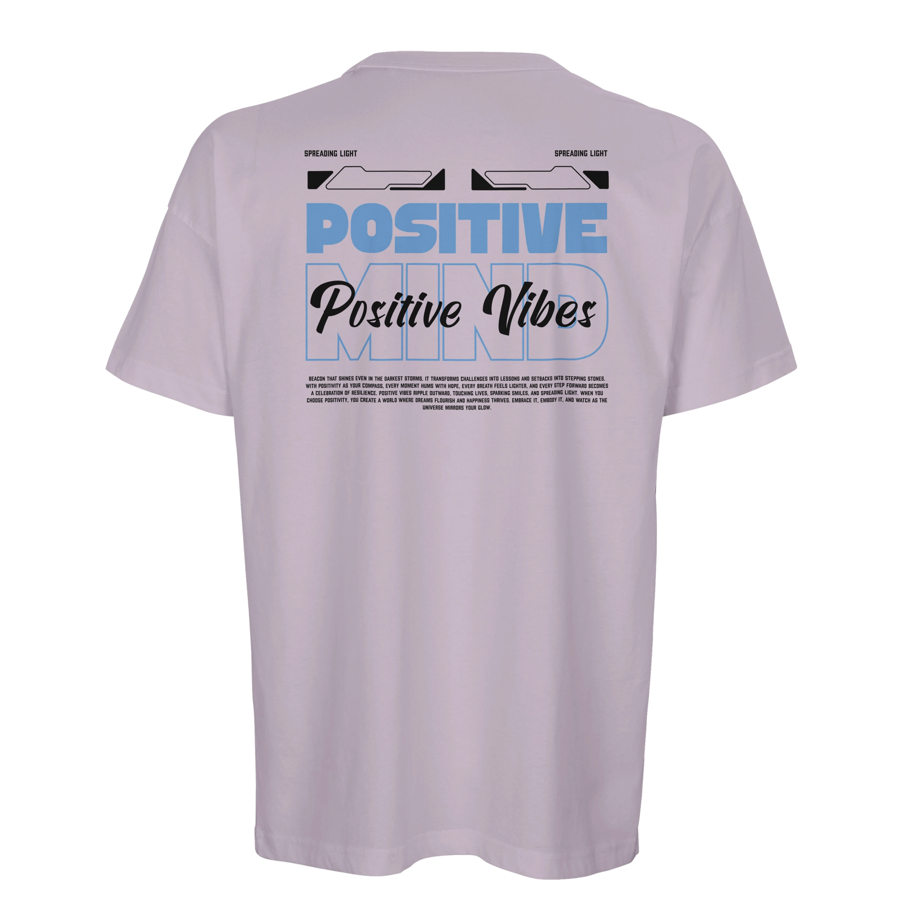Positive.Mind. // Oversized Fit Men // Print Front + Back