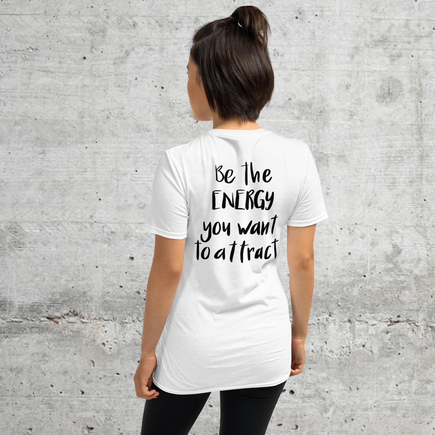 Be.the.energy // Unisex T-Shirt // Print (Back)