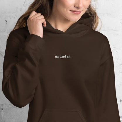 Na.basd.eh // Unisex Hoodie // Stick (Front + Arm) + Print (Back)