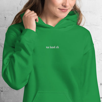 Na.basd.eh // Unisex Hoodie // Stick (Front + Arm) + Print (Back)