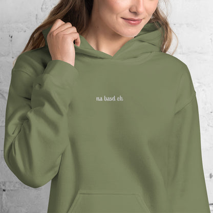 Na.basd.eh // Unisex Hoodie // Stick (Front + Arm) + Print (Back)