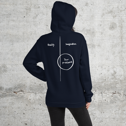 Learn.Grow.Do // Unisex Hoodie // Stick (Front) + Print (Back)