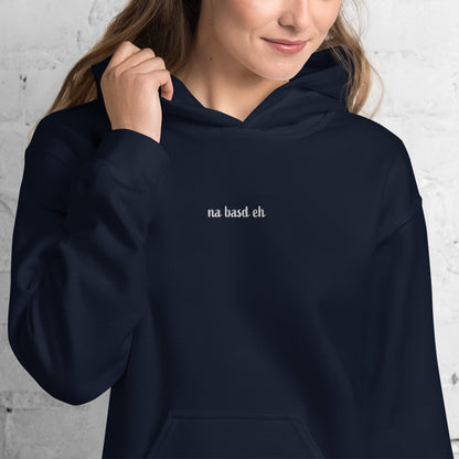 Na.basd.eh // Unisex Hoodie // Stick (Front + Arm) + Print (Back)