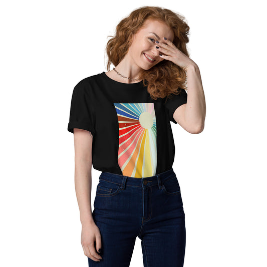 Sonne. // Unisex-Bio-Baumwoll-T-Shirt // Print (Front)