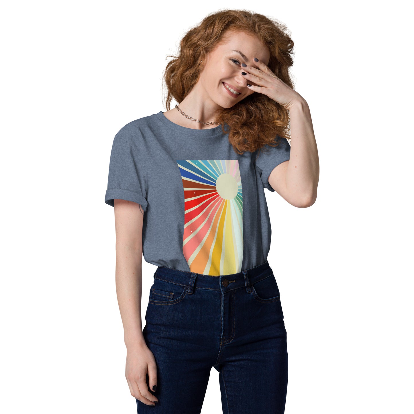 Sonne. // Unisex-Bio-Baumwoll-T-Shirt // Print (Front)