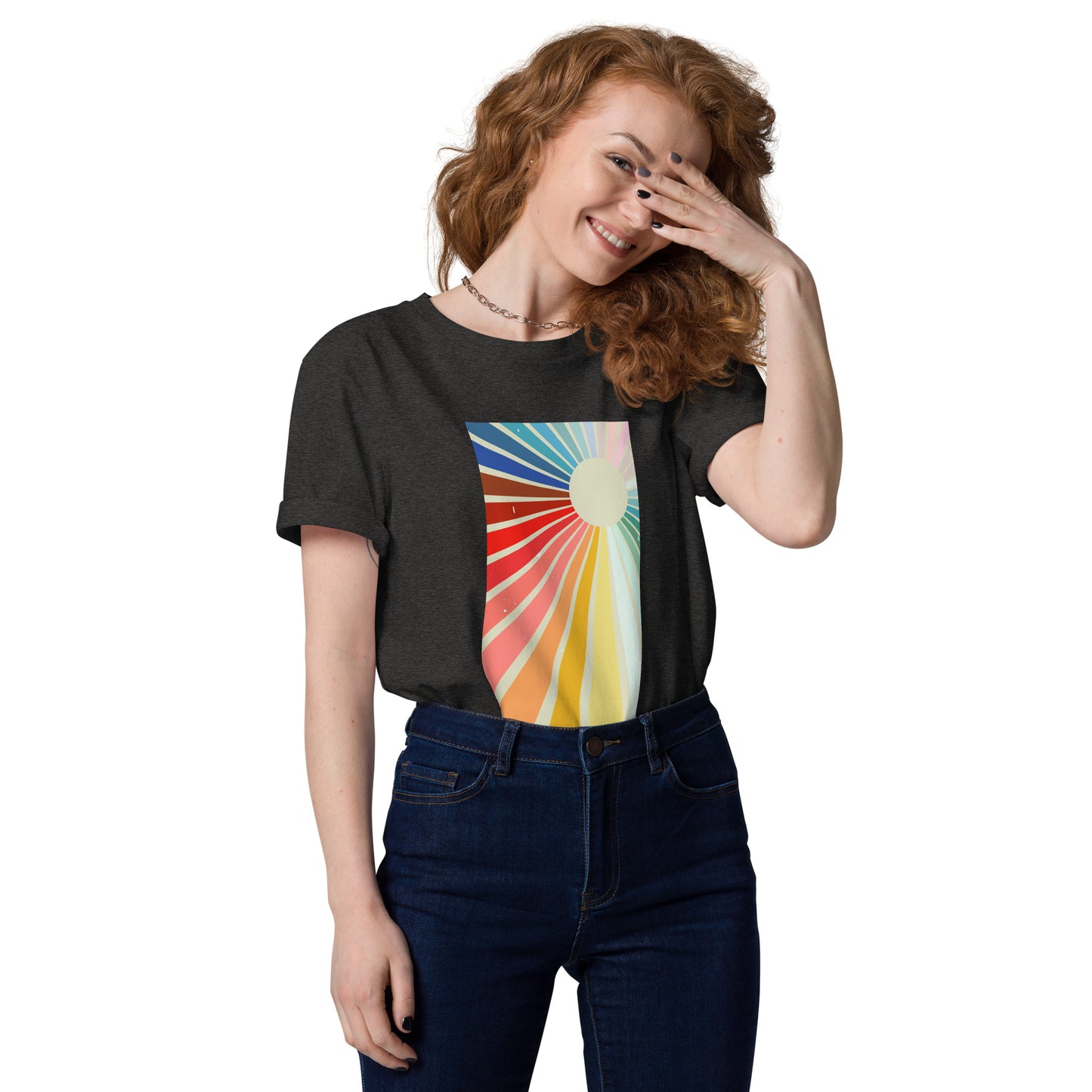 Sonne. // Unisex-Bio-Baumwoll-T-Shirt // Print (Front)