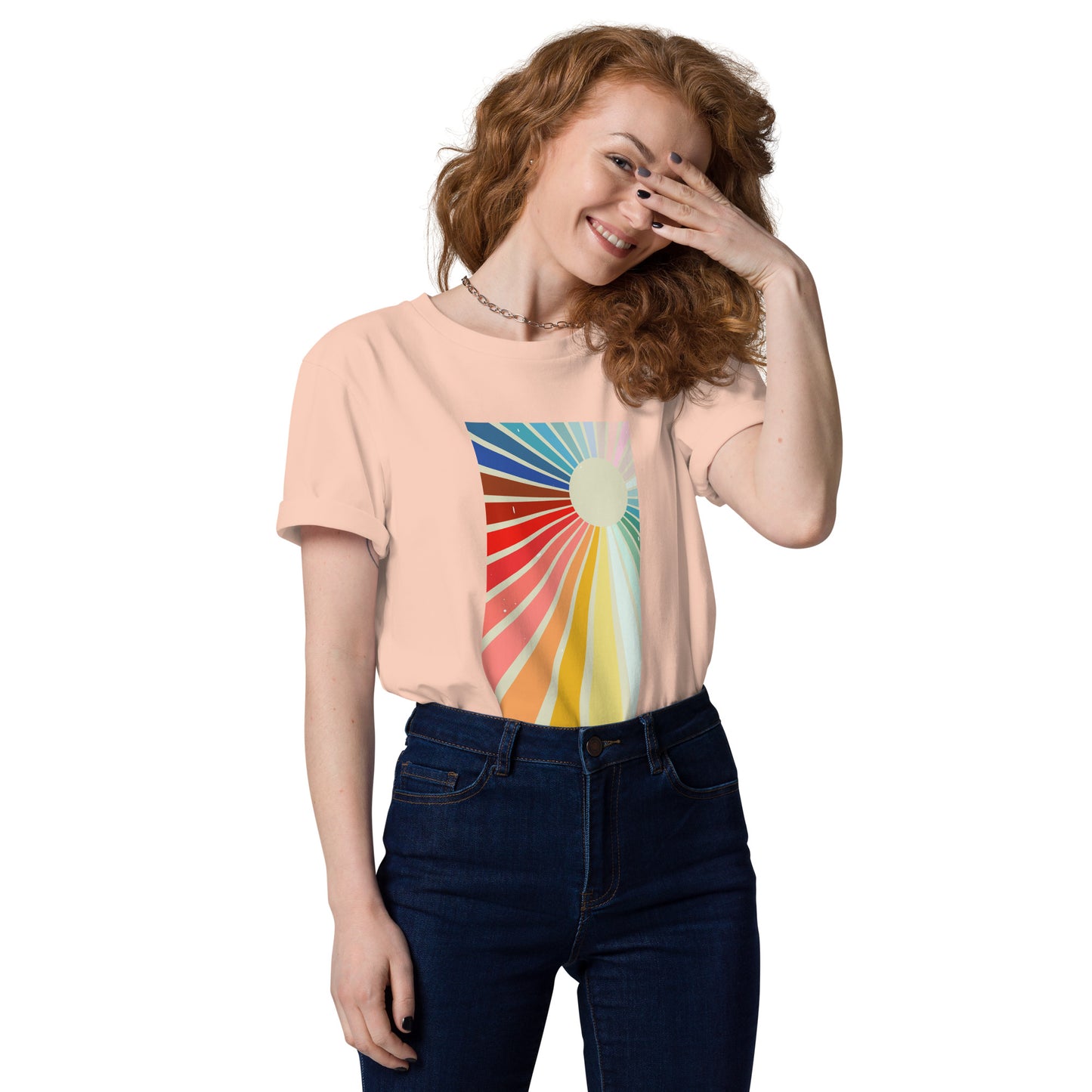 Sonne. // Unisex-Bio-Baumwoll-T-Shirt // Print (Front)