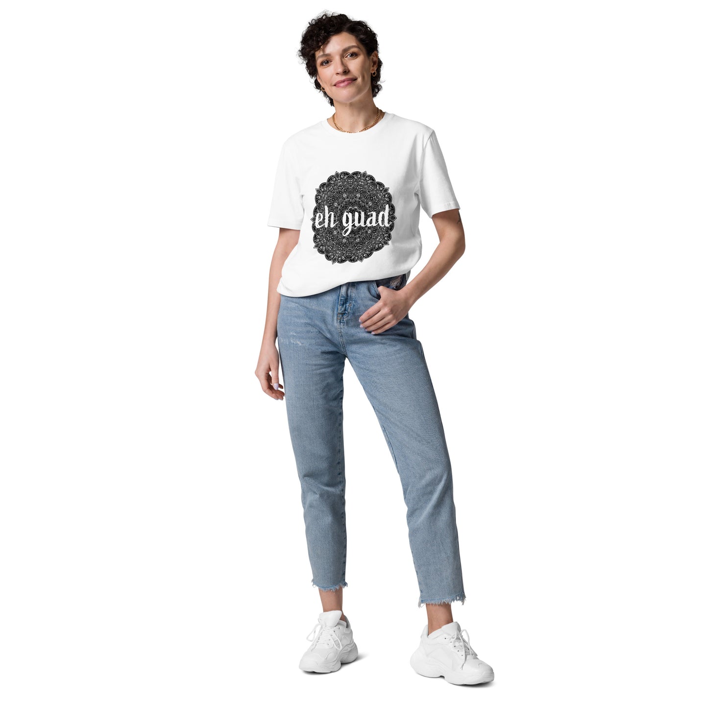 eh.guad. Mandala // Unisex-Bio-Baumwoll-T-Shirt // Print (Front)